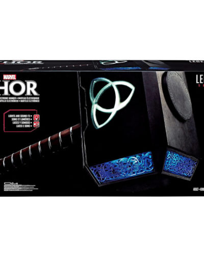Réplica Thor Martillo Mjolnir Electrónico Marvel Legends – Hasbro 2