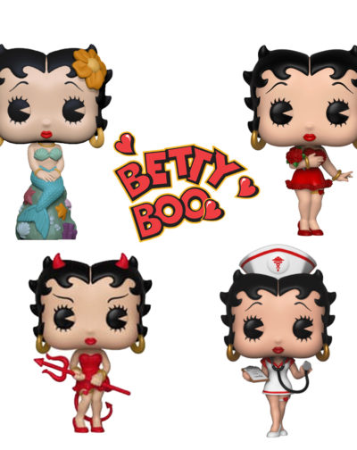 Funko POP PACK Betty Boop 4 modelos