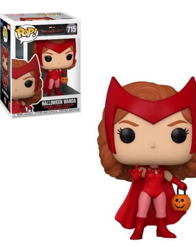 Funko Pop Marvel Wanda Halloween La Bruja Escarlata y Visión 1