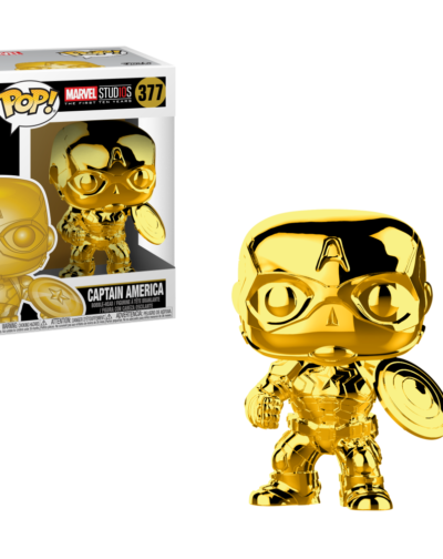 Funko Pop Marvel Capitan America Gold 1