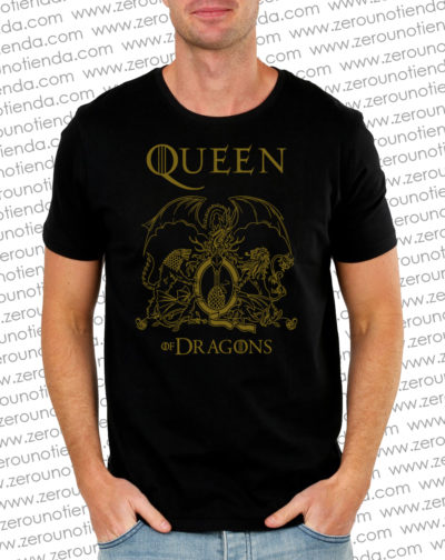 Camiseta Juego de Tronos Queen of Dragons 1