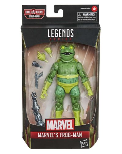Figura Marvel Legends Spiderman Into the SpiderVerse Frog Man 1