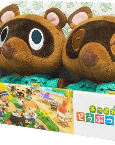 Pack Peluches Tendo y Nendo Animal Crossing 13 cm