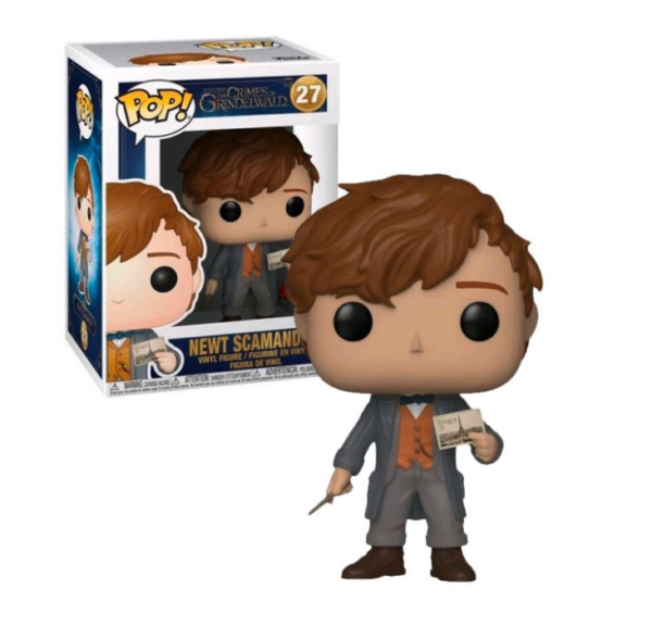 Funko Pop Harry Potter Newt Scamander Postal Animales Fantásticos 2 Edición Especial