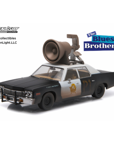 Dodge Monaco Bluesmobile con altavoz «Blues Brothers» (1974) Greenlight 1/43 1