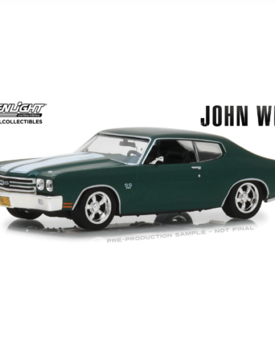 Chevrolet Chevelle SS 396 "John Wick 2" (1970) Greenlight 1/43