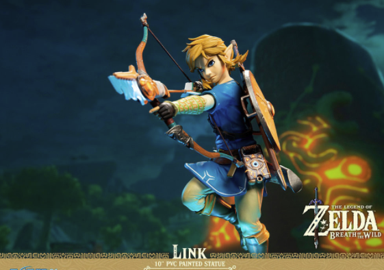 Estatua The Legend Of Zelda Link Breath of the Wild Collector Edition 25 cm
