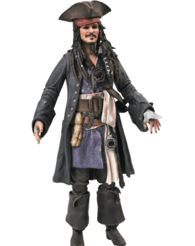 Figura Jack Sparrow – Piratas del Caribe La Venganza de Salazar – Diamond Select Disney 2