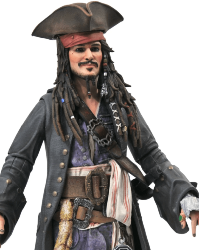 Figura Jack Sparrow – Piratas del Caribe La Venganza de Salazar – Diamond Select Disney 1