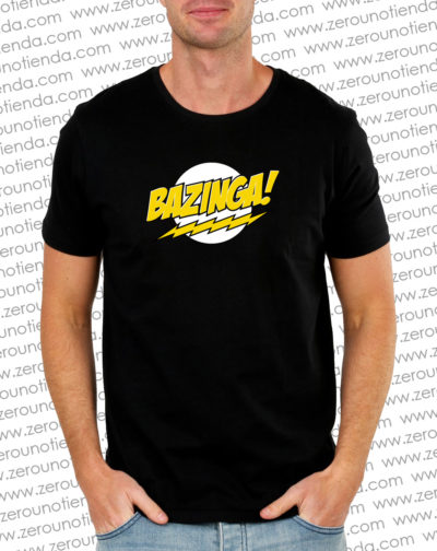 Camiseta The Big Bang Theory Bazinga