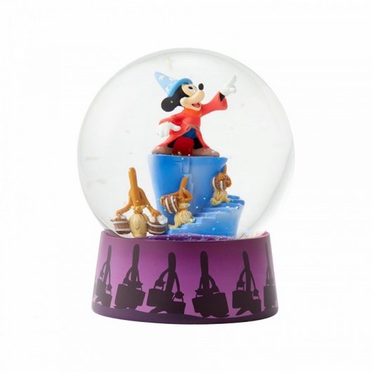 Bola de Nieve Mickey & Pluto Navidad Disney Traditions