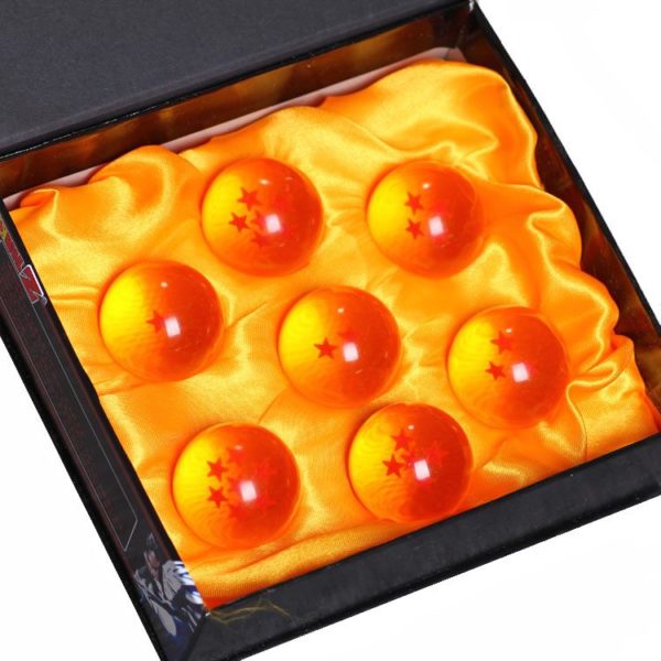 Pack 7 Bolas de Dragon Ball 3,5 cm diametro