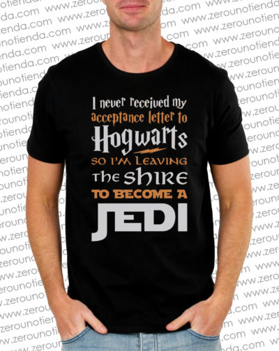 Camiseta Hogwarts Shire Jedi 1