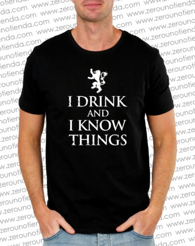 Camiseta Juego de Tronos I Drink 1