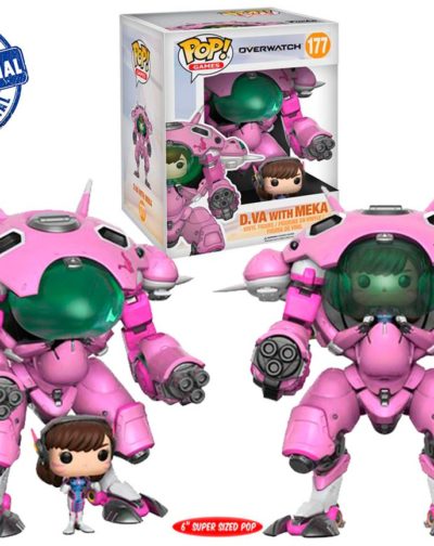 Funko Pop Overwatch D.Va y Meka