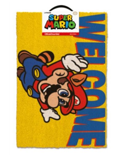 Felpudo Super Mario Welcome