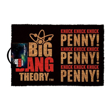 Felpudo The Big Bang Theory Knock Knock Knock