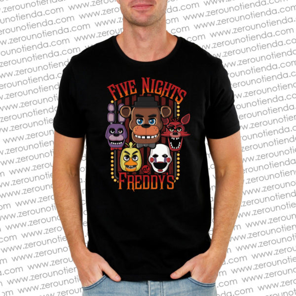 Camiseta Five Nights At Freddy´s