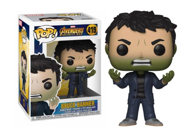 Funko Pop Marvel Vengadores Bruce Banner