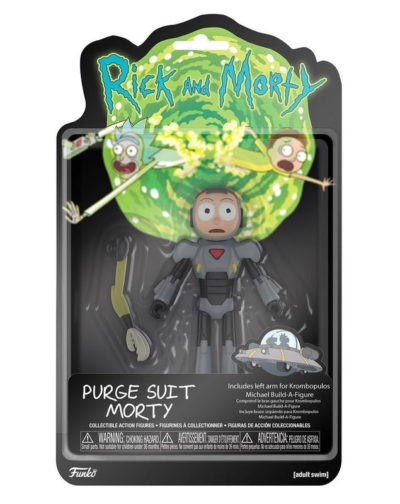 Figura Action Rick and Morty Morty Purge Suit 1