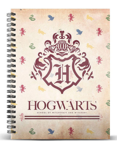 Cuaderno A5 Harry Potter Hogwarts