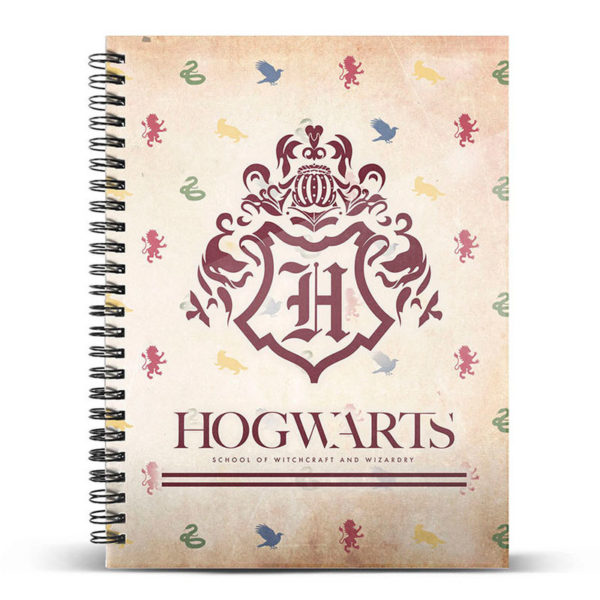 Cuaderno A5 Harry Potter Hogwarts