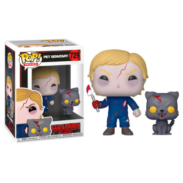 Funko Pop Pet Sematary Undead Gage & Church