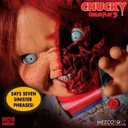 Figura Chucky 37cm Talking Pizza Face sonido 2
