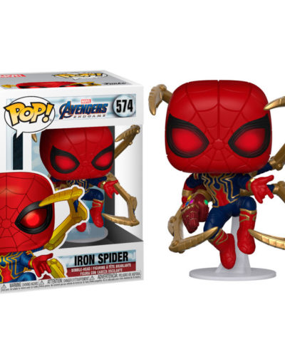 Funko POP Marvel Vengadores Endgame Iron Spider with Nano Gauntlet