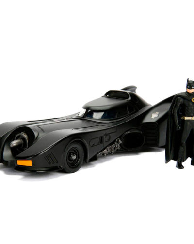 Set figura & coche metal Batmovil 1989 DC Comics