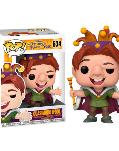 Funko POP Disney El Jorobado de Notre Dame Quasimodo Fool