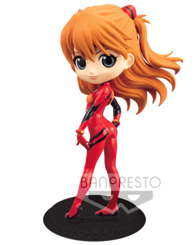 Figura Asuka Shikinami Langley Evangelion Movie Q Posket B 14cm Banpresto 1