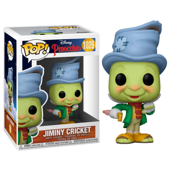 Funko POP Disney Pinocho Street Jiminy Cricket