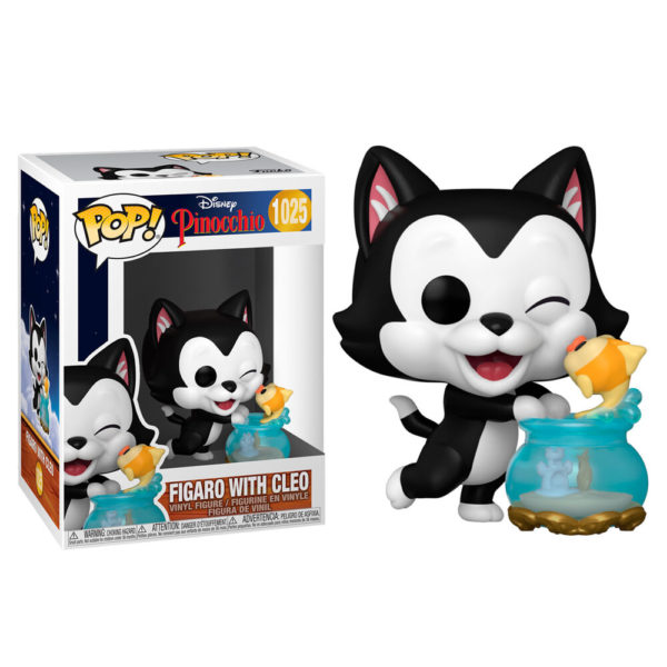 Funko POP Disney Pinocho Figaro Kissing Cleo