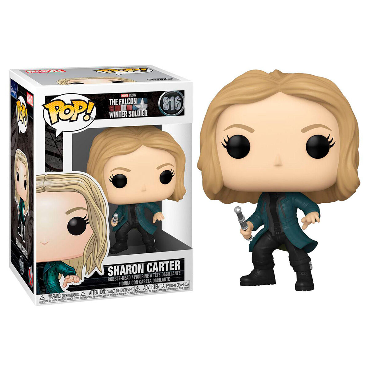 Funko POP Marvel POP Marvel The Falcon and the Winter Soldier Sharon Carter