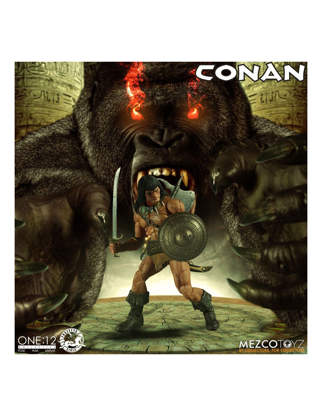 Conan el Bárbaro Figura 1/12 Conan One:12 Collective Mezco – ZEROUNO