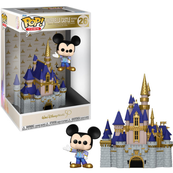 Funko POP Disney World 50th Castle And Mickey Mouse