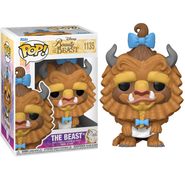 Funko POP Disney La Bella y la Bestia Beast with Curls