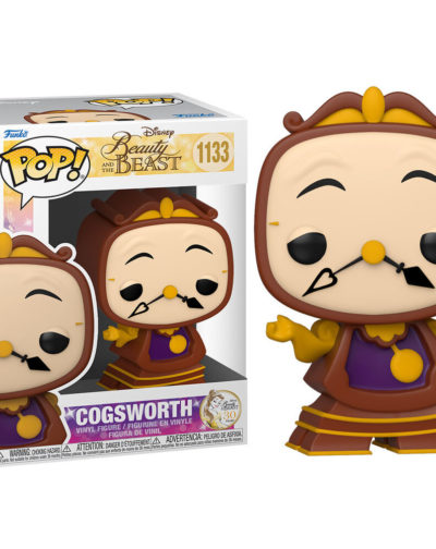 Funko POP Disney La Bella y la Bestia Cogsworth 1