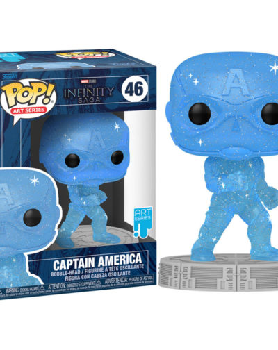 Funko POP Marvel Infinity Saga Capitan America Blue